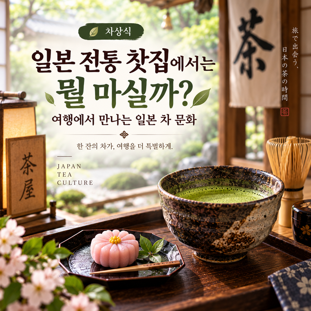 일본 전통 찻집