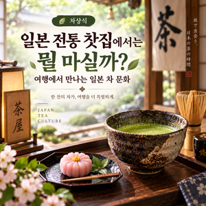 [차상식] 일본 전통 찻집에서는 뭘 마실까? 여행에서 만나는 일본 차 문화 썸네일