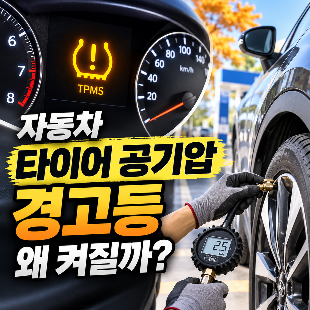 자동차타이어공기압경고등