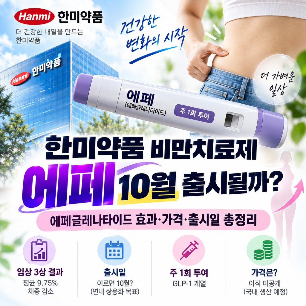 한미약품 비만치료제 에페
