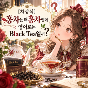 [차상식] 홍차는 왜 ‘홍차’인데 영어로는 Black Tea일까? 썸네일