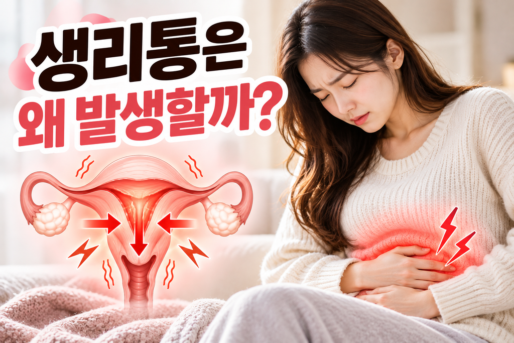 생리통의 원인과 통증 완화